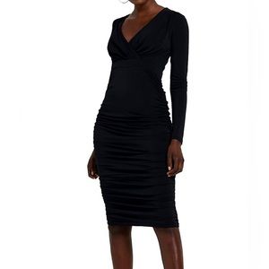 ✨NWT✨ River Island Black Midi Dress